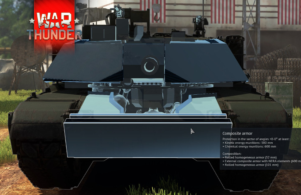 M1 Abrams's hull