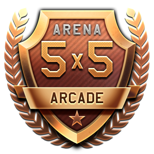 ARENA Combined Arms Tournament 5x5 in Arcade Battles