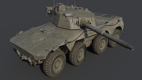 Rooikat 76 Mk.1D