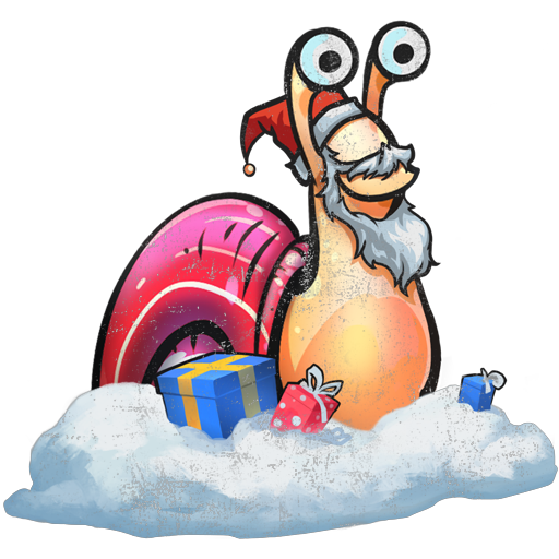 New Year Snail