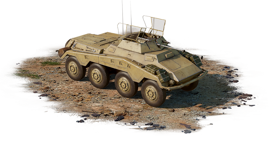 Sd.Kfz.234/1 (Germany) — premium, rank I