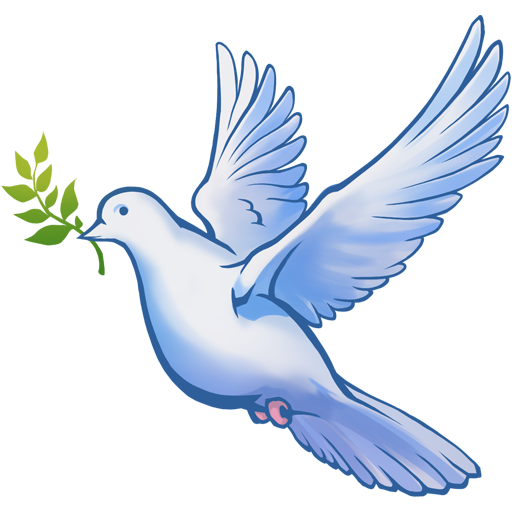 “Dove of peace” decal