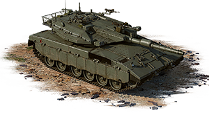 Merkava Mk.3D (USA) — event vehicle, coupon, rank VII