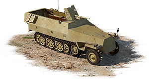 Sd.Kfz.251/10 (Germany) — premium, coupon, rank I