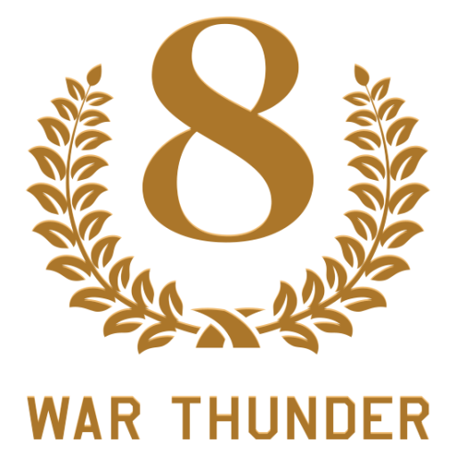 “8 Years of War Thunder” decal