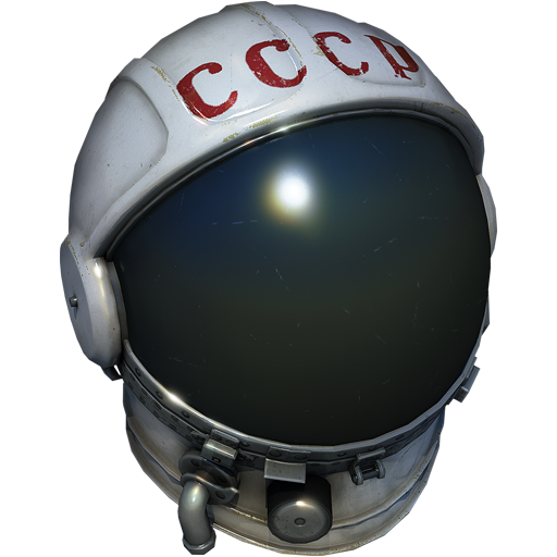 “Astronaut’s helmet” 3D decoration for ground vehicles