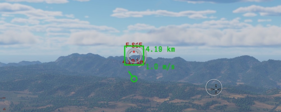 A low signal-to-noise ratio missile finds it difficult to lock on target