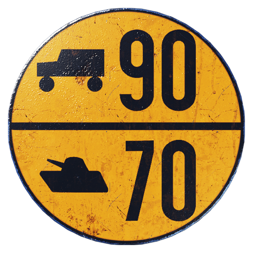 “Military Road Sign Traffic” decoration