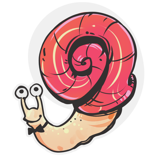 “The Snail is 9 years old!” decal
