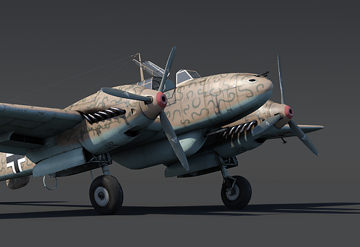 Bf 110 C-6 rank II, Germany