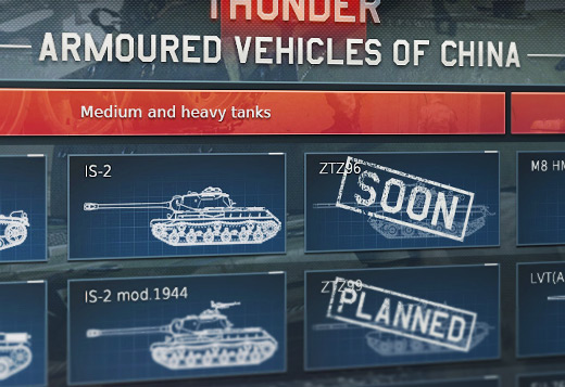 New War Thunder nation - China!