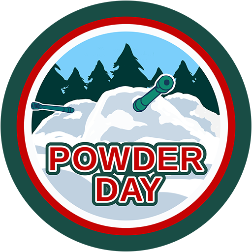 Стикер «Powder Day»