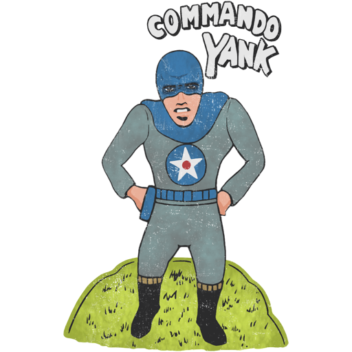 Фреска «Commando Yank», США