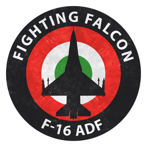 Наклейка «F-16 ADF»