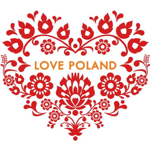 Наклейка «Love Poland»