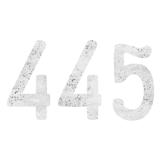 Наклейка «445»
