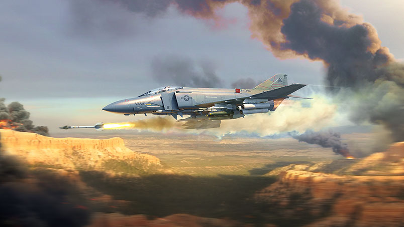 Набор F-4S Phantom II