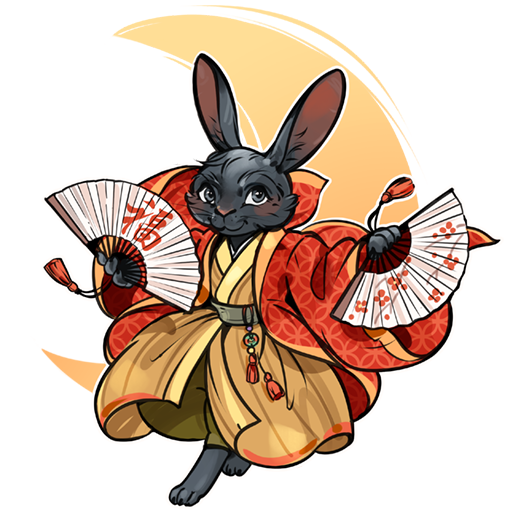 Lucky Rabbit” decal