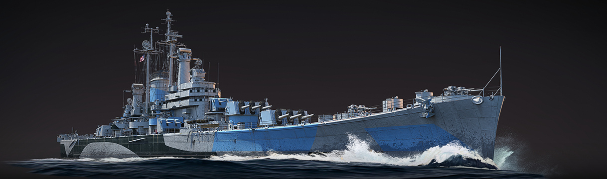 USS CA-134 Des Moines 1948 Pack