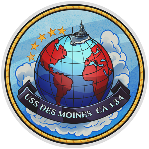 Декаль «Эмблема Des Moines»