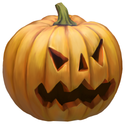 “Jack-o-lantern” decoration