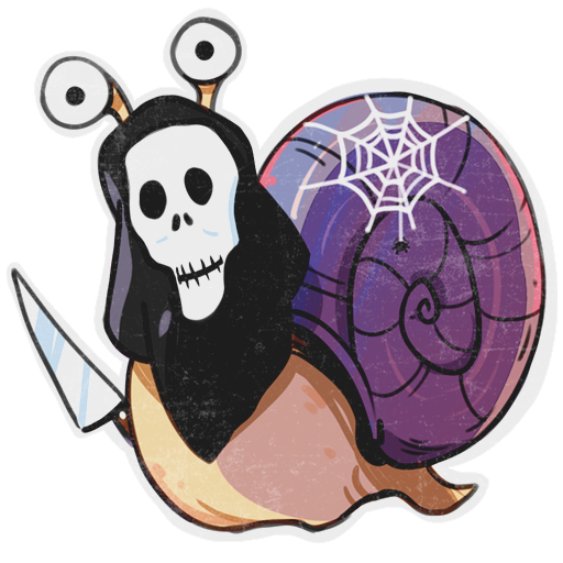 “Snail killer” decal