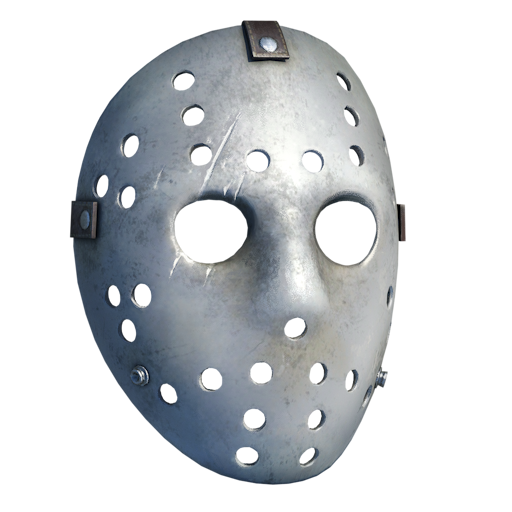 “Slasher’s Mask” decoration