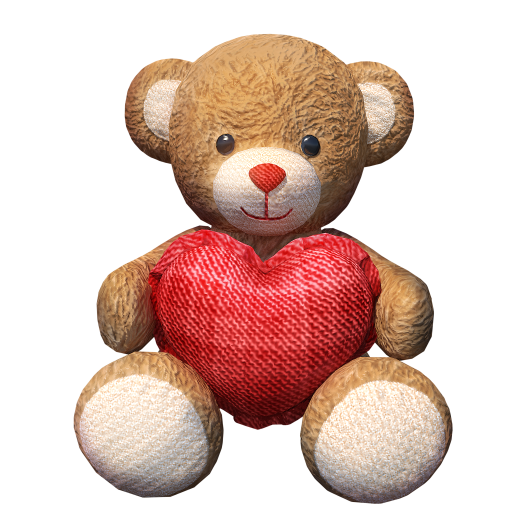 “Teddy Bear with a Heart” decoration