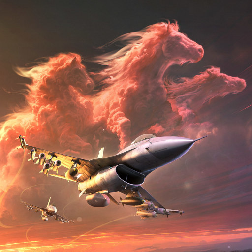 F-16A loading screen