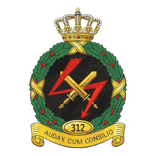 “Emblem of the 312th Squadron” decal