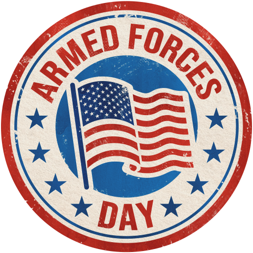 “US National Armed Forces Day 2025” decal