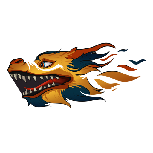 “Golden Dragon” decal
