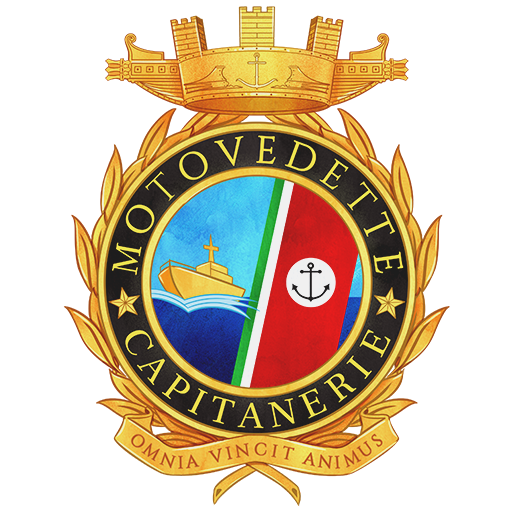 “Coat of arms of the Naval Service of the Italian Coast Guard” decal